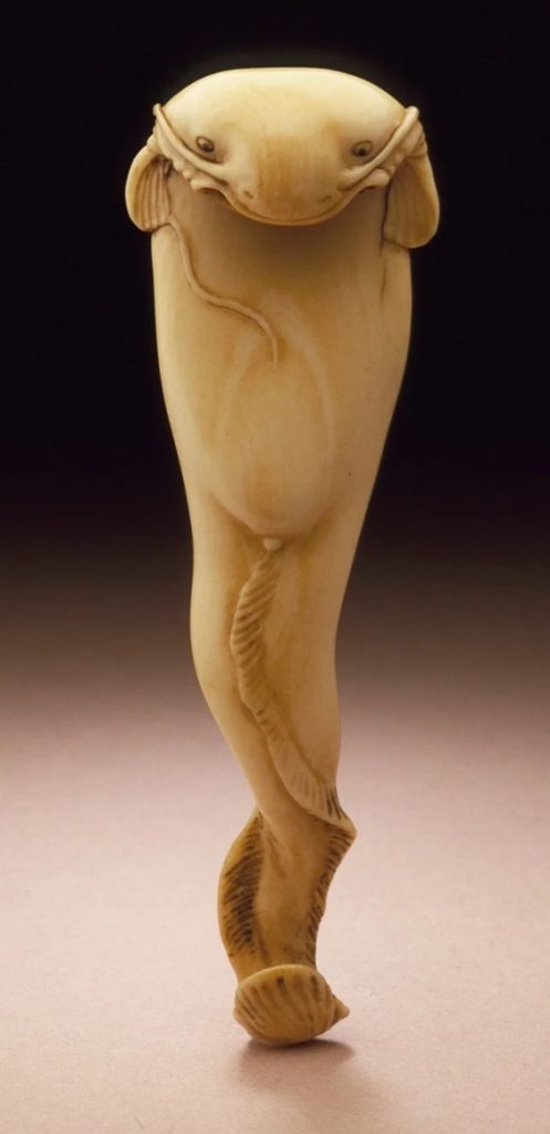 مجسمه ماهی گربه